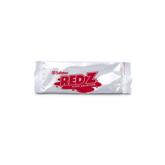Red Z® Spill Control Solidifier Single Use Pouch - Inspection and Spill Control