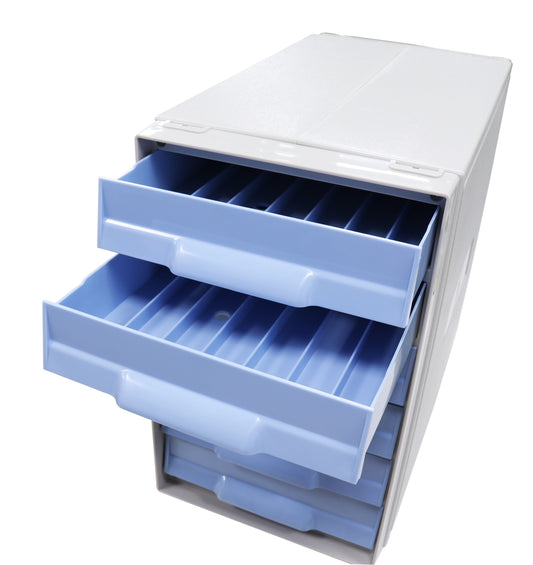 Paraffin Block Storage Cabinet, Ext.dim.442x250x409mm, Contains 6  350-pc drawers.