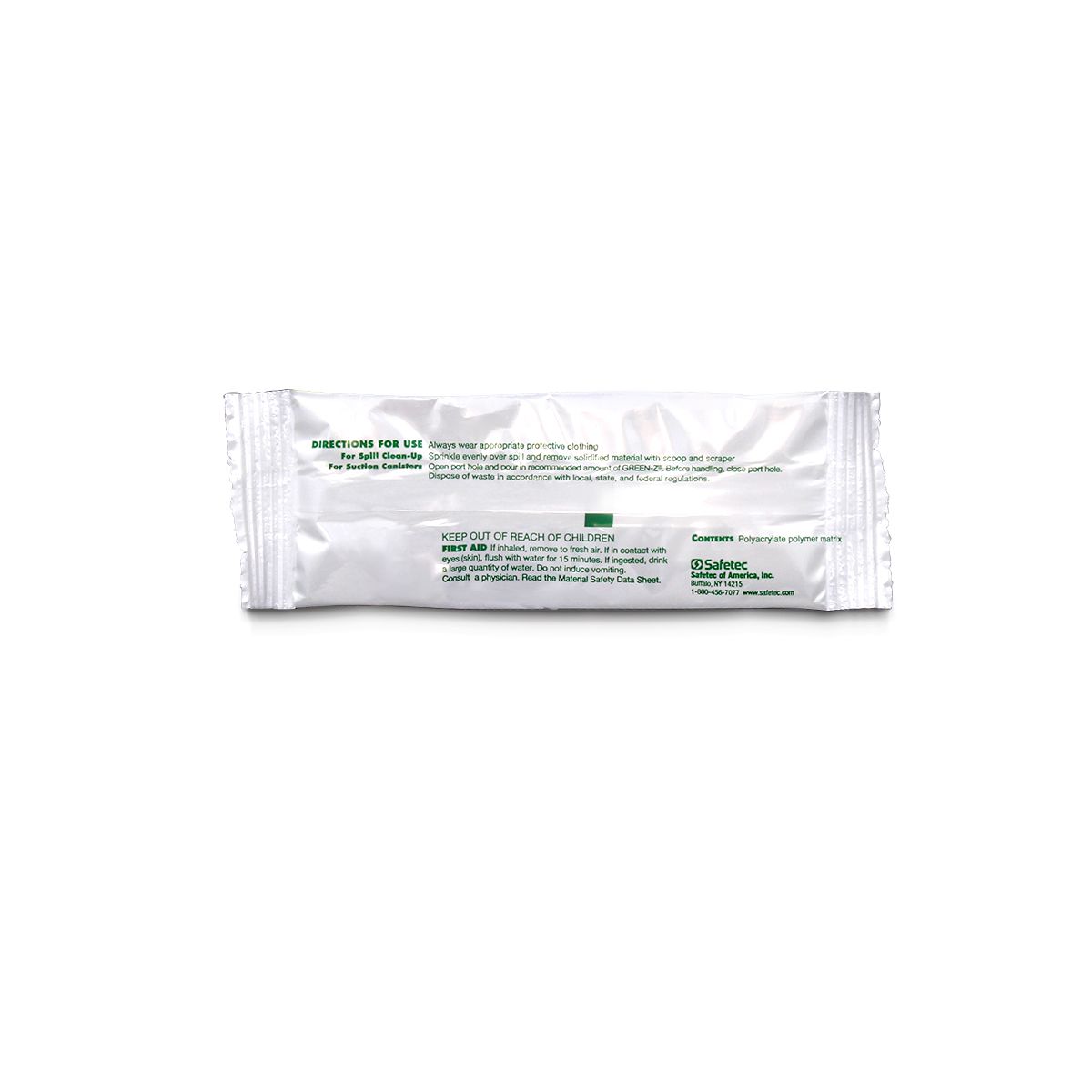 Green-Z® Spill Control Solidifier Pour-In Pouches - Infection and Spill Control