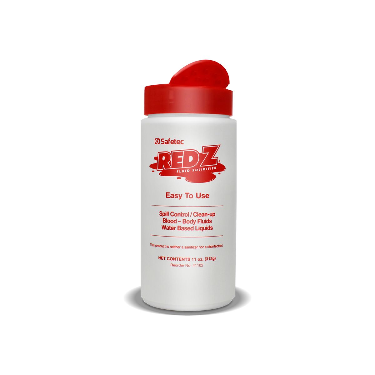 Red Z® Spill Control Solidifier Shaker Top - Infection and Spill Control