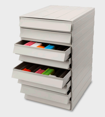 Plastic filing cabinet Bio Block 8 drawer (Archive for paraffin blocks)